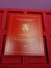 EMISSIONE SPECIALE 2024 - 9 MONETE CON 5 EURO BIMETALLICA PETRARCA - CITTA' DEL