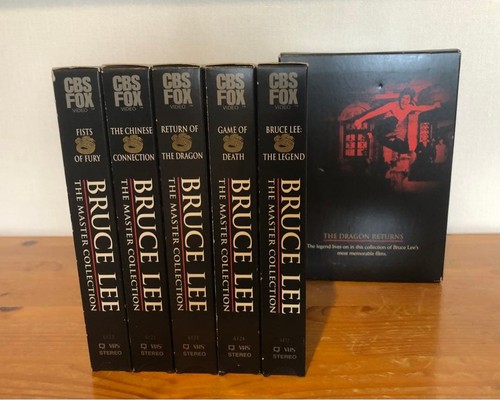 Bruce lee disc vhs - bruce, 5-disc
