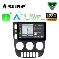 6+128GB Android 15 Autoradio