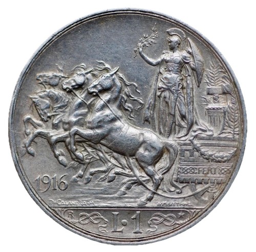 Italia lira 1916 - italia, 1