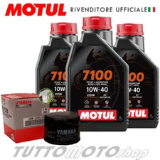 KIT TAGLIANDO YAMAHA T-MAX 530 TMAX 2012-2016 OLIO MOTUL 7100 FILTRO ORIGINALE