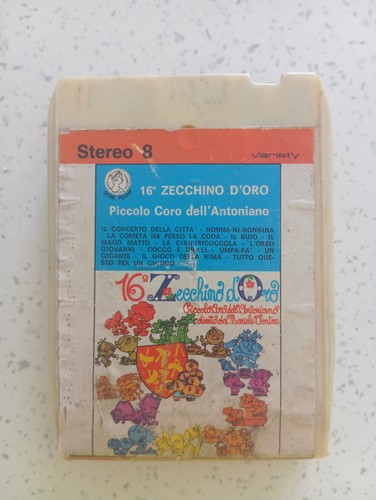 Cassetta stereo 16 - stereo, 8
