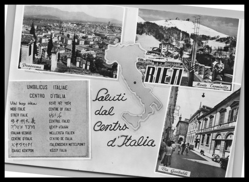 Cartolina rieti centro - /,