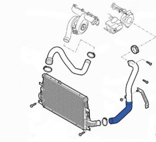 50506150 manicotto intercooler - 50506150,