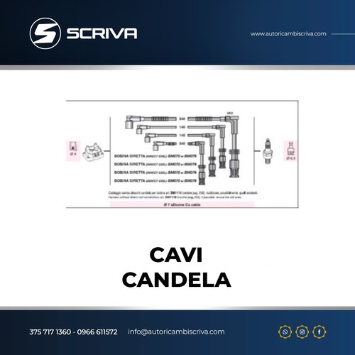 Kit cavi candela - kit,
