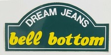 71680 107/crt ADESIVO vintage BELL BOTTOM Dream Jeans - cm 23 x 11