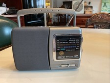 VTG Electro Brand AM/FM TV Sound Weather Broadcast Radio Model 969 WORKS