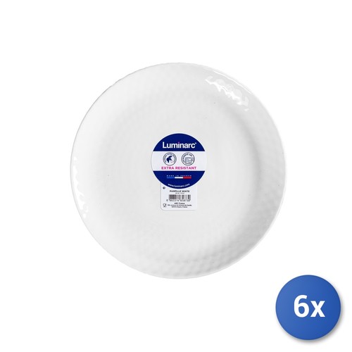 Piatto vetro opale - 6x,