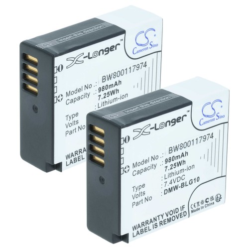Batteria per panasonic - 2x,