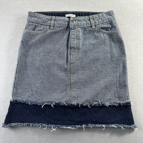 Gonna jeans donna - , bicolore