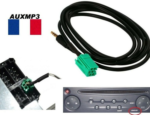 Cavo mp3 aux renault - cavo, 2