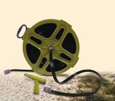 ARROTOLATORE PIATTO CON TUBO ACQUA 15M CON MANIGLIA SUPERIORE ROBBY