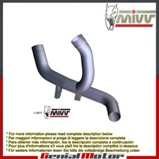 Tubo Elimina Kat MIVV Decat inox per Ducati Multistrada 1200 Enduro 2016 > 2018