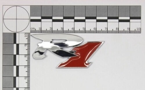 Adesivo emblema cromato - , 3d