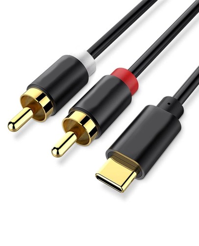 Cavo usb 2rca - usb, c
