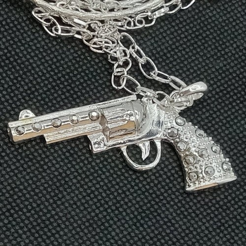 Collana pistola cowgirl
