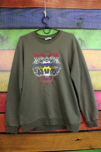 Felpa kenzo verde tigre - felpa,