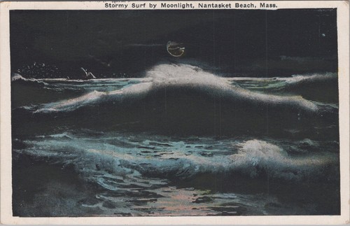 Cartolina stormy surf - cartolina,