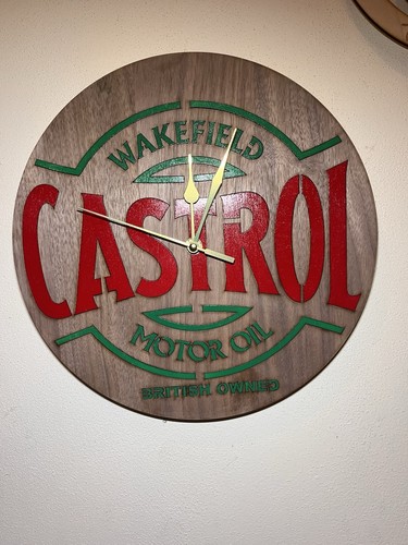 Orologio parete castrol - orologio,