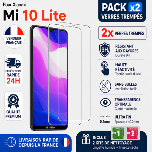 Verre trempé xiaomi - trempé, mi