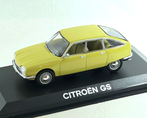 Citroen giallo 1971 norev - gs, giallo,