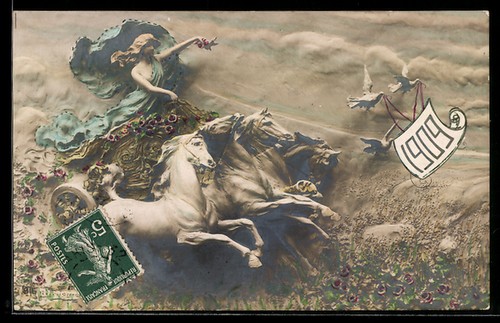Cartolina artistica domenico - cartolina,