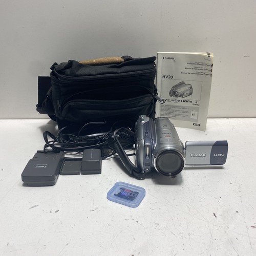 Videocamera canon vixia hv20 - videocamera,
