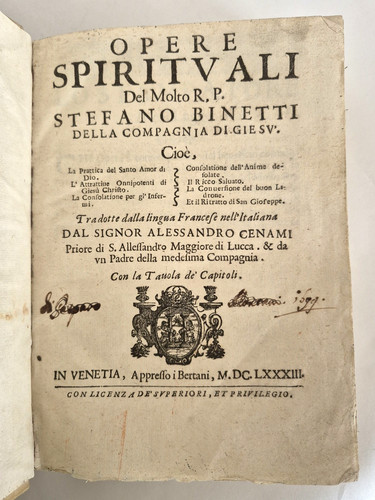 Opere spirituali stefano - opere,