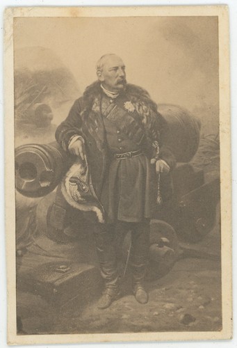 Cdv militare circa 1860 - militare,