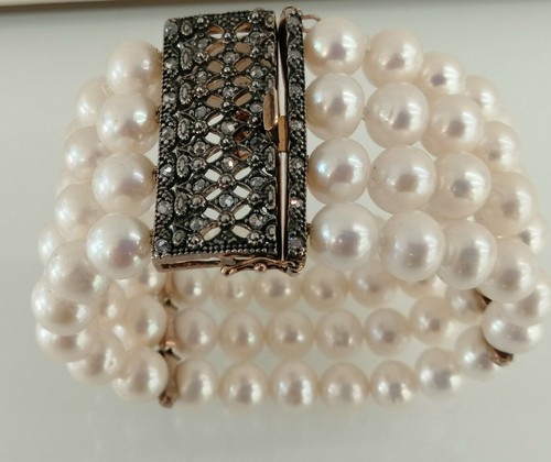 Bracciale multifilo perle - multifilo,
