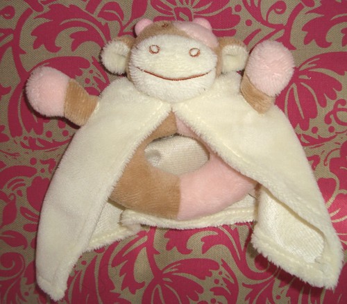 Doudou hochet vache - vache, lola
