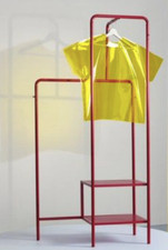 appendiabiti IKEA NIKKEBY con ripiano portaoggetti