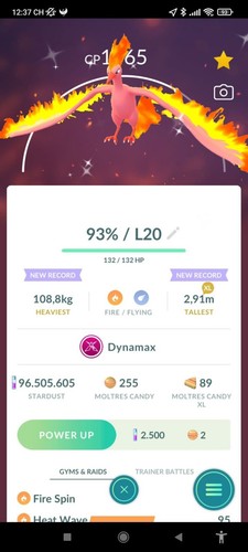 Pokémon shiny moltres - pokémon,