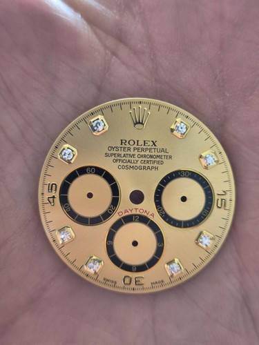 Champagne diamond dial rolex - champagne,