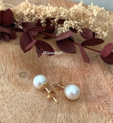 Orecchini perle maiorca - orecchini, 8mm