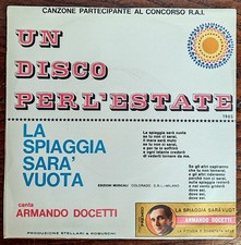 LA PIOGGIA E DIVENTATA NEVE 7"