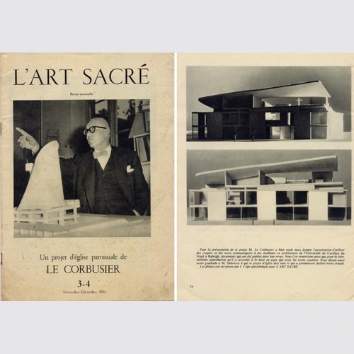 Corbusier art sacrè revue - corbusier:, l'art