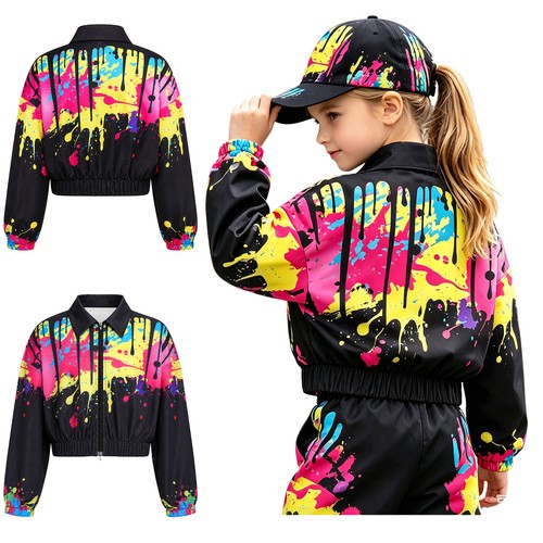 Giacca bambina festival bomber