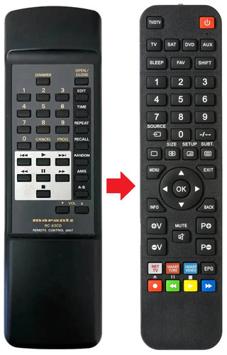 Telecomando adatto per marantz - adatto,