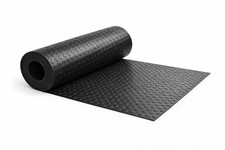 Tappeto Bollato in Gomma Nero
