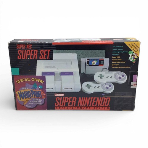 Super nintendo snes set - super,