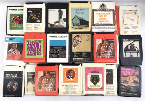 Lot vintage 8 track - lot, 8-track