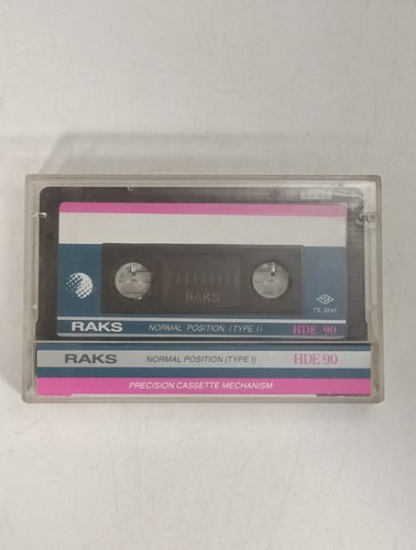 Raks hde 1988 - raks, scritte