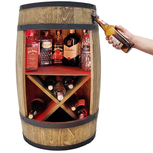 Botte portabottiglie rustico