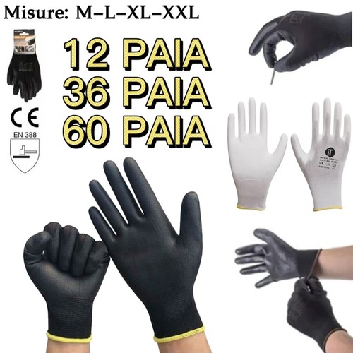 Guanti lavoro misure - da,