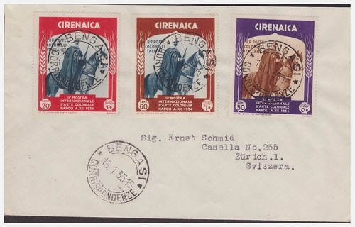 Cirenaica 1934 arte - cirenaica,