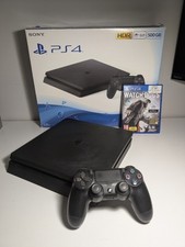 Sony PlayStation 4 Slim 500GB Console - Nera + Watch Dogs