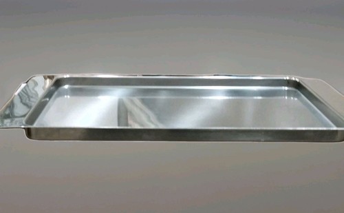 Coppia vassoi deagostini inox - coppia,