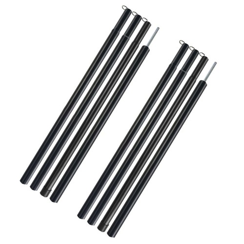 2pz pali per teloni ferro - 2pz,