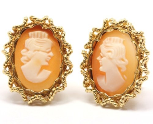 Orecchini clip in - clip, oro